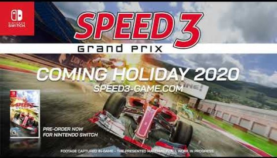 Speed 3: Grand Prix Coming To Switch