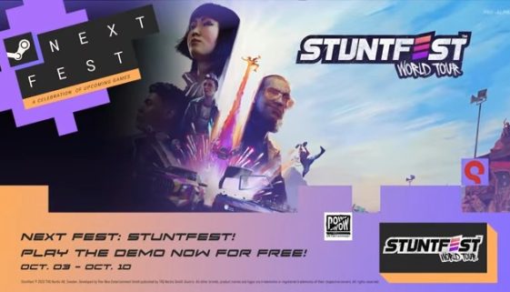 Stuntfest World Tour Pre Alpha Steam Next Fest Announcement Trailer(0)