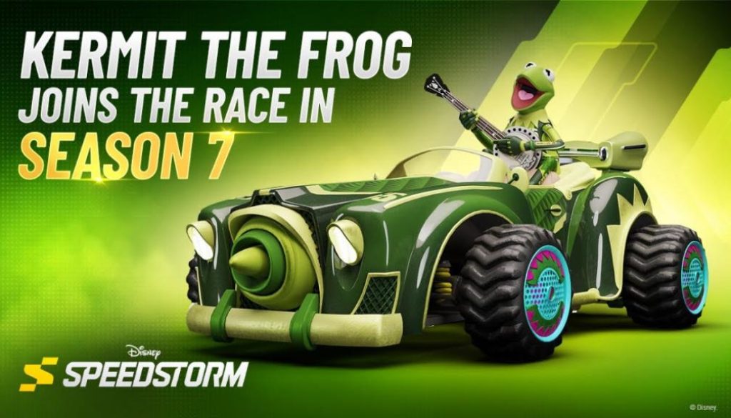 Kermit The Frog Added To Disney Speedstorm
